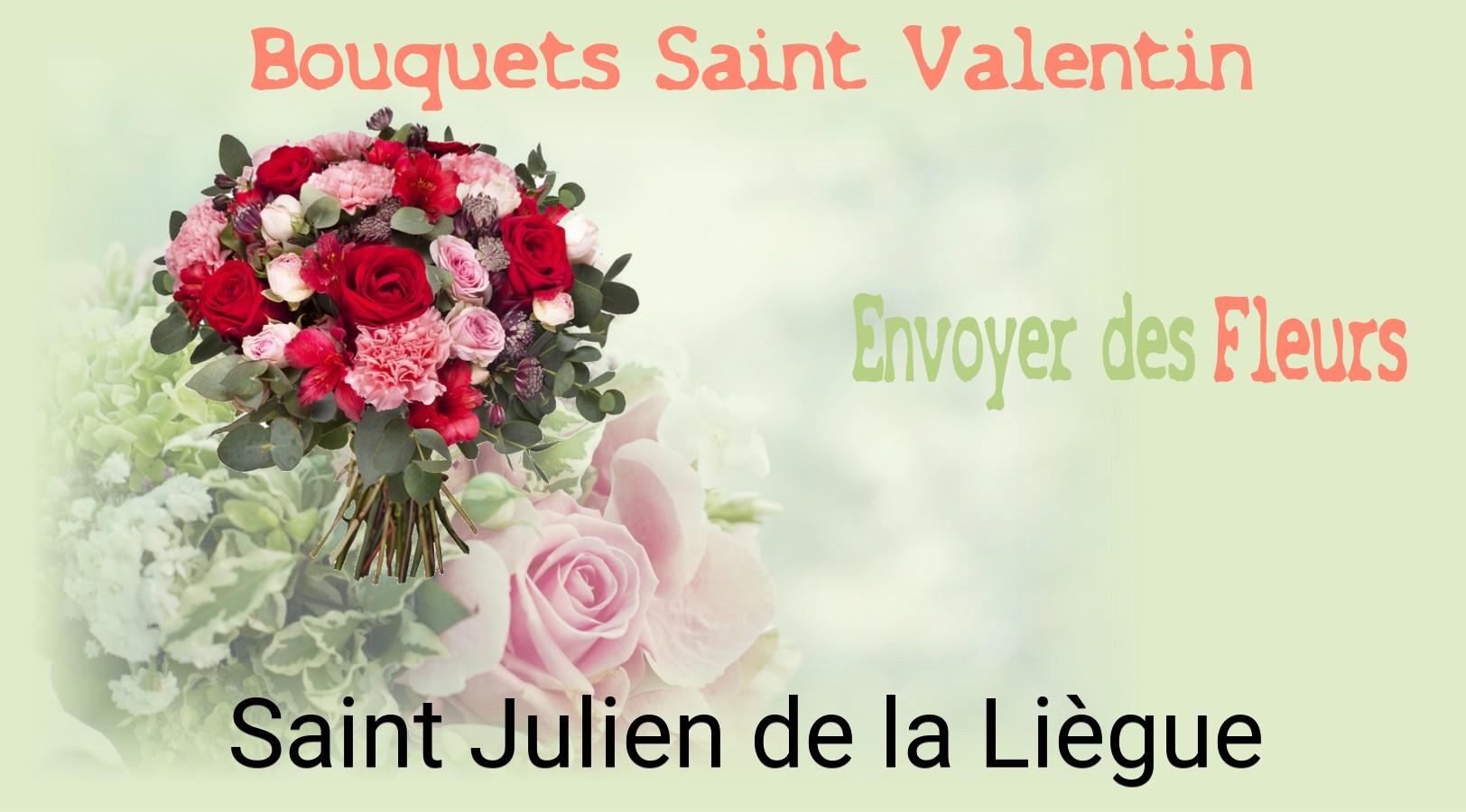 Roses de Saint-Valentin livrées à Saint-Julien-de-la-Liègue