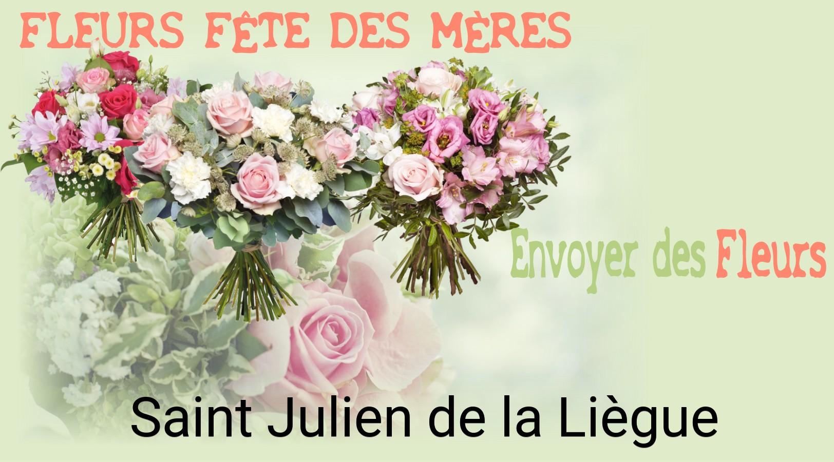 Bouquet de Fête des Mères livré à Saint-Julien-de-la-Liègue
